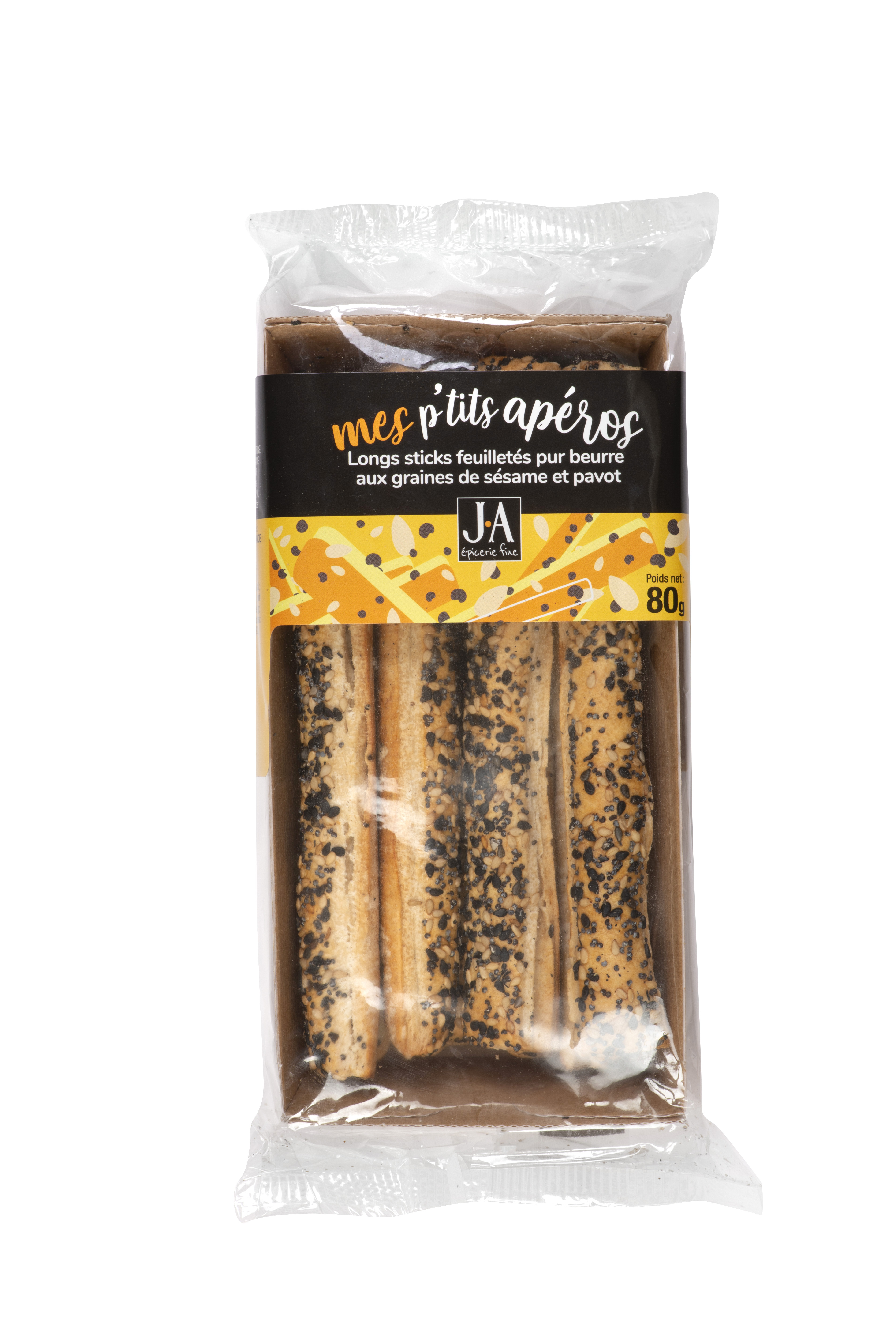 LONG STICKS FEUILLETES EMMENTAL HERBES DE PROVENCE 