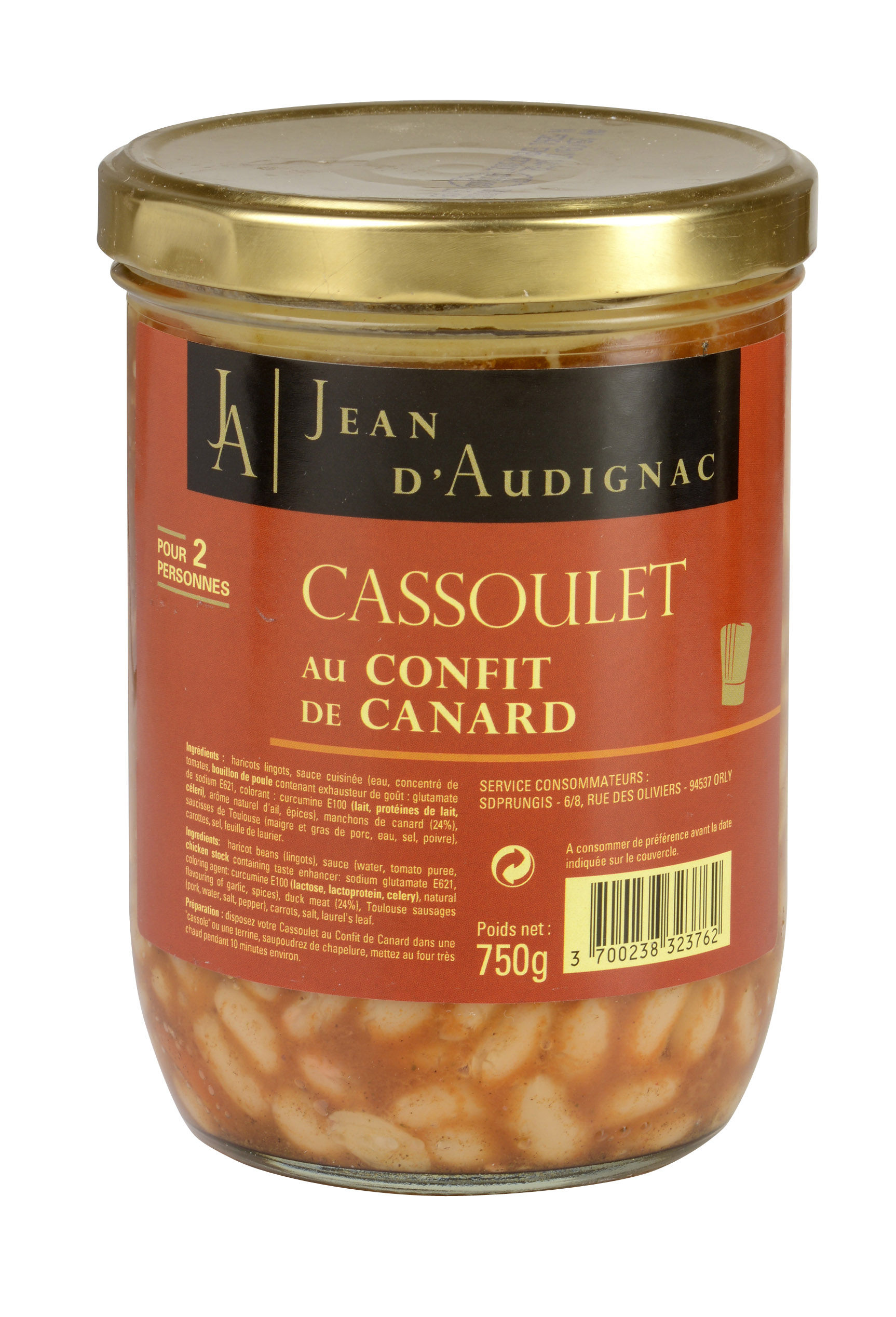 CASSOULET AU CONFIT DE CANARD