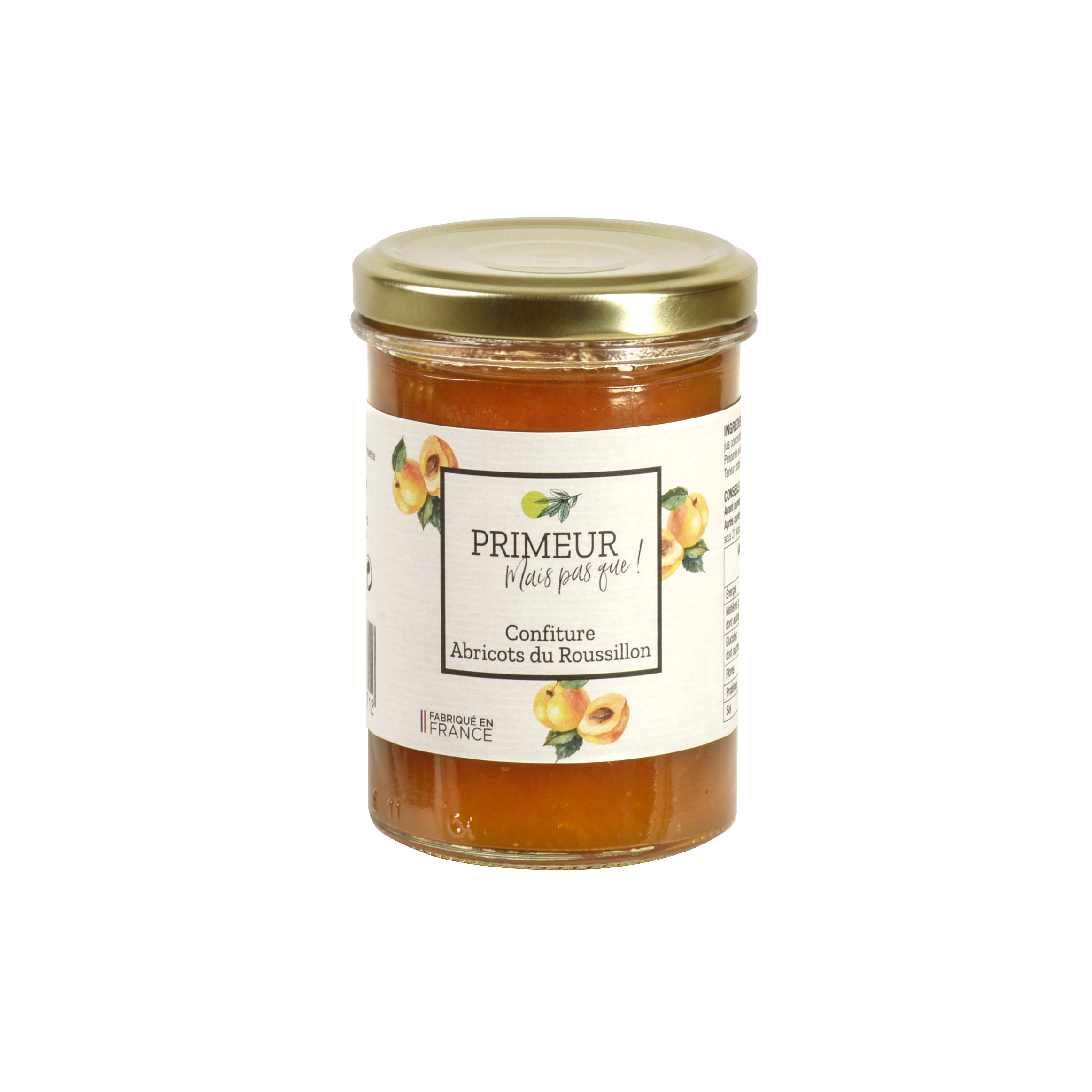 CONFITURE D'ABRICOT DU ROUSSILLON