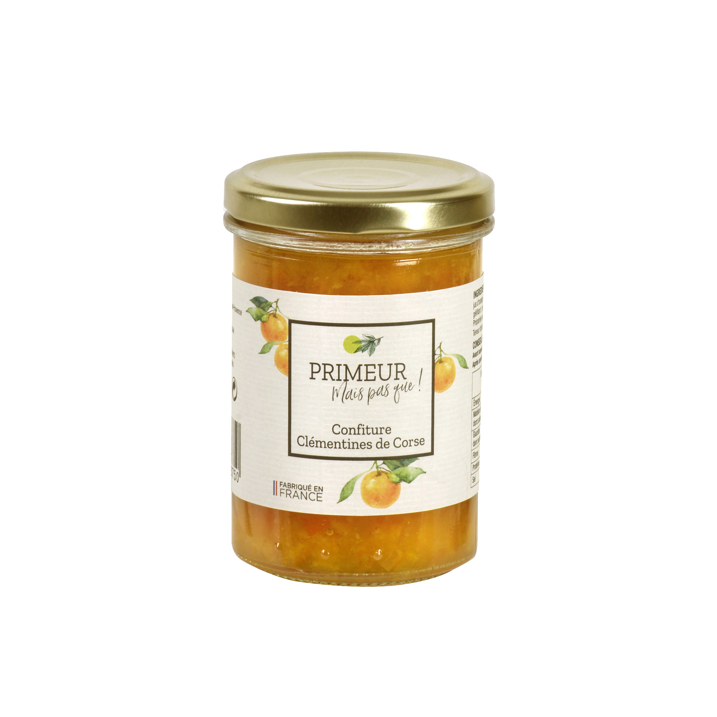 CONFITURE DE CLEMENTINE DE CORSE