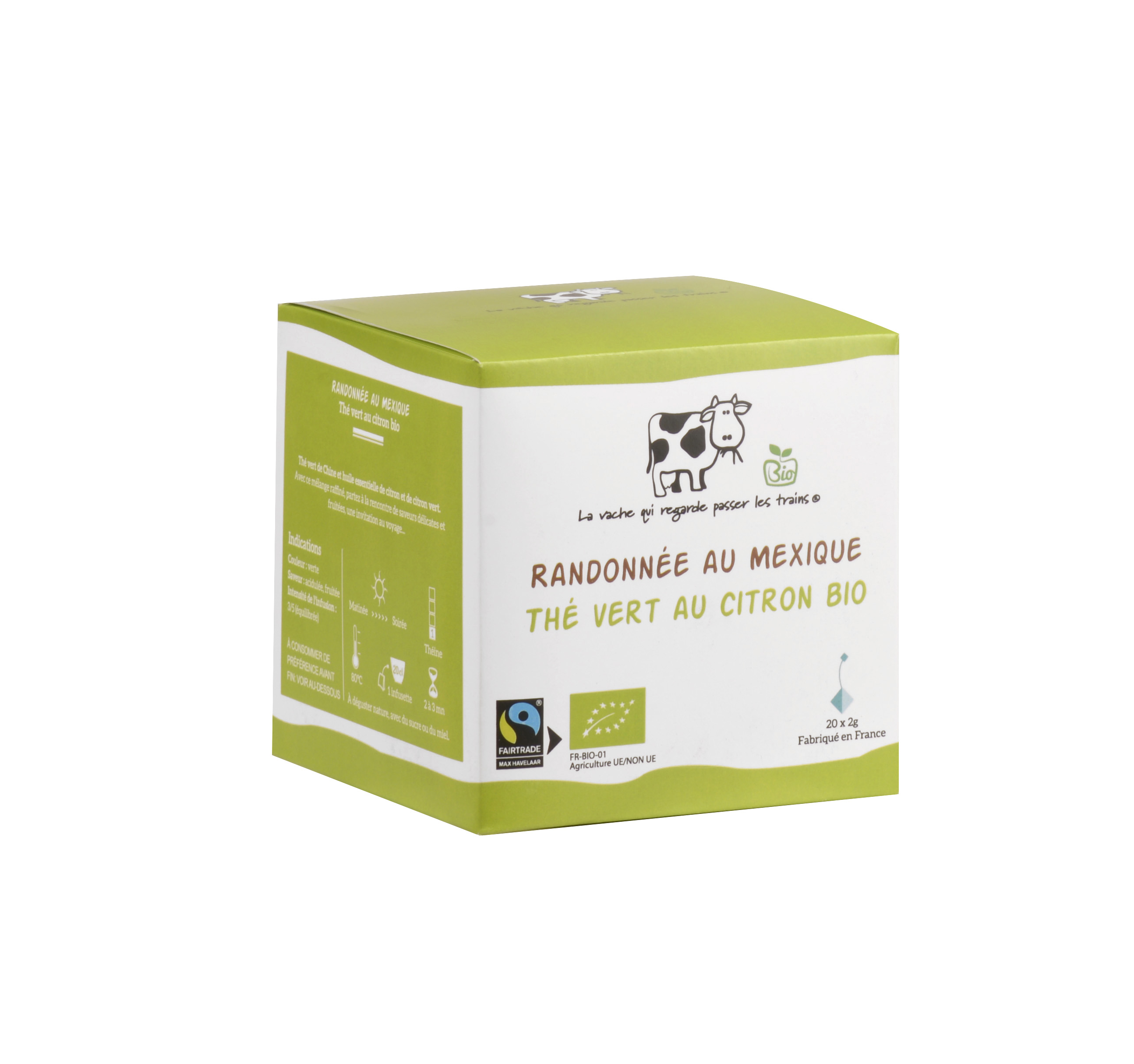 RANDONNEE AU Mexique - THE VERT CITRON CITRON VERT BIO