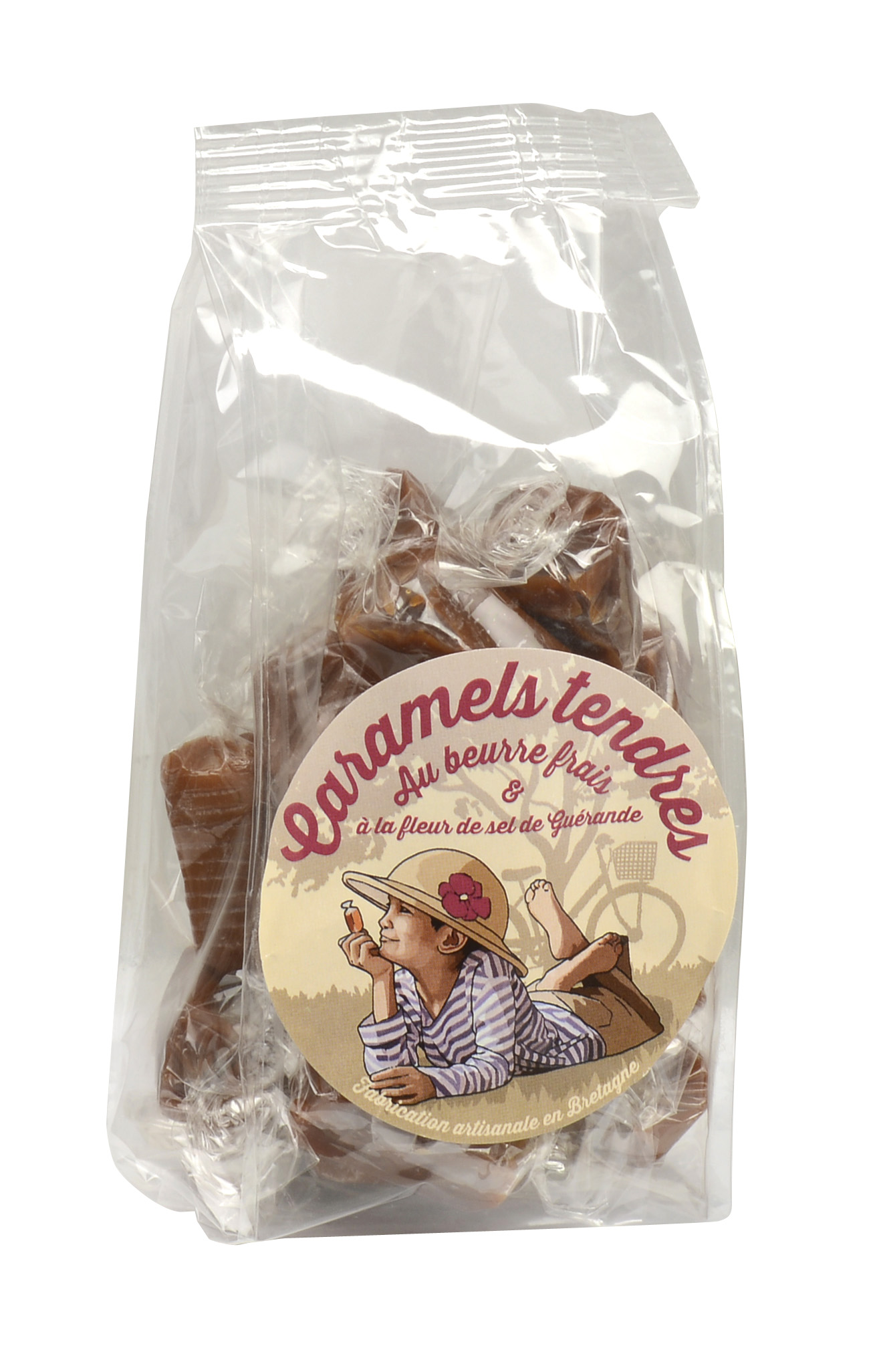 SACHET CARAMEL BEURRE SALE